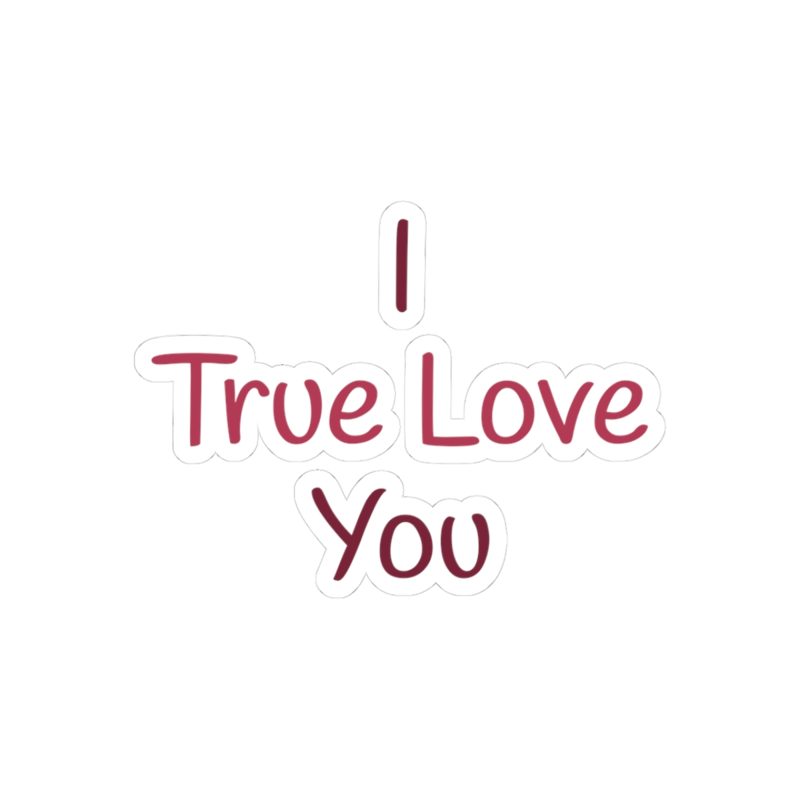 Sticker from I True Love You